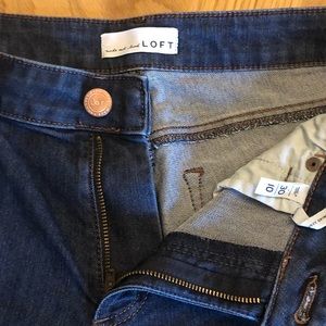 Loft Petite Curvy Skinny Jeans